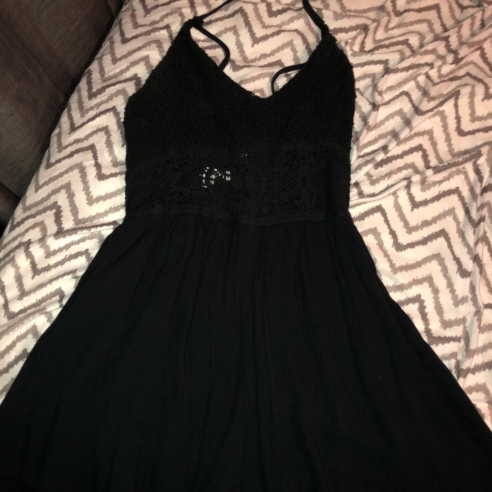 Abercrombie and fitch crochet romper